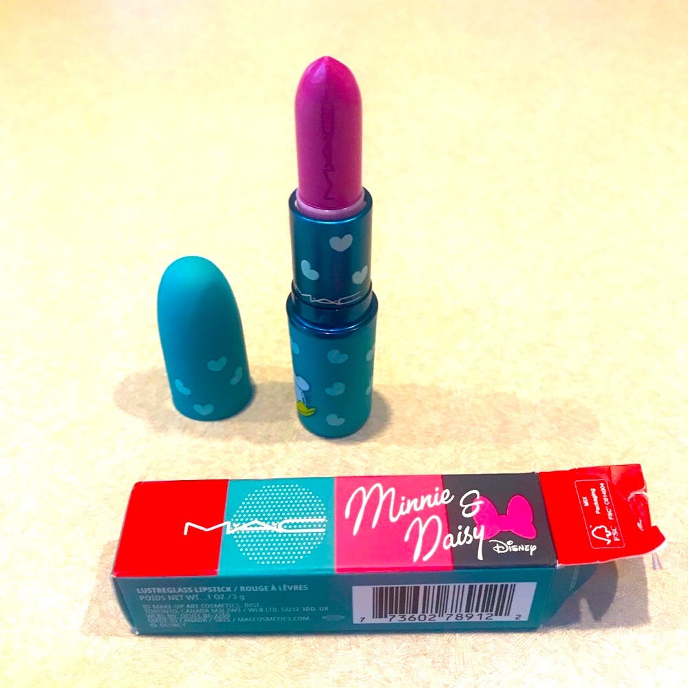 MAC Minnie and Daisy Teal Lipstick